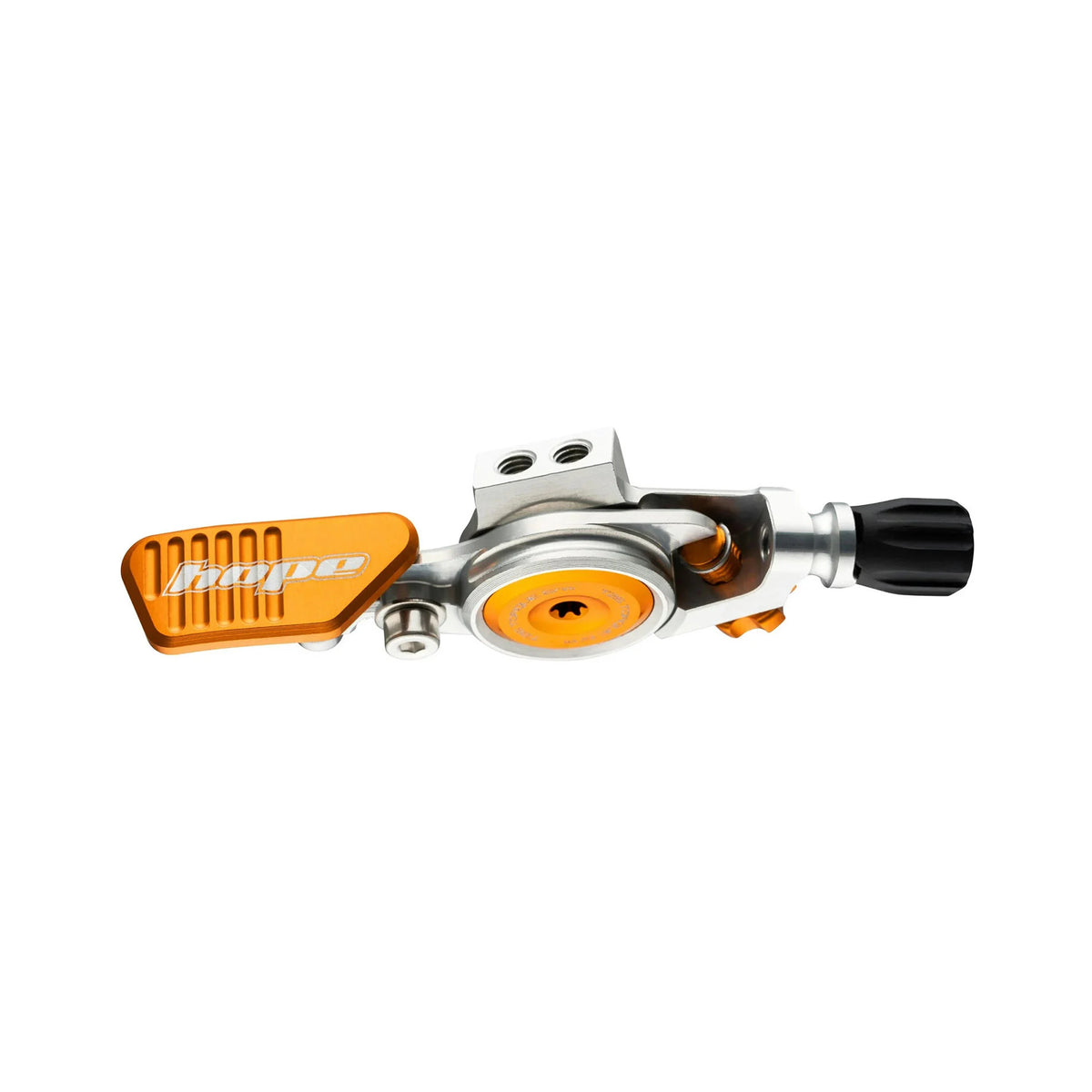 Hope Dropper Lever in Silver/Orange