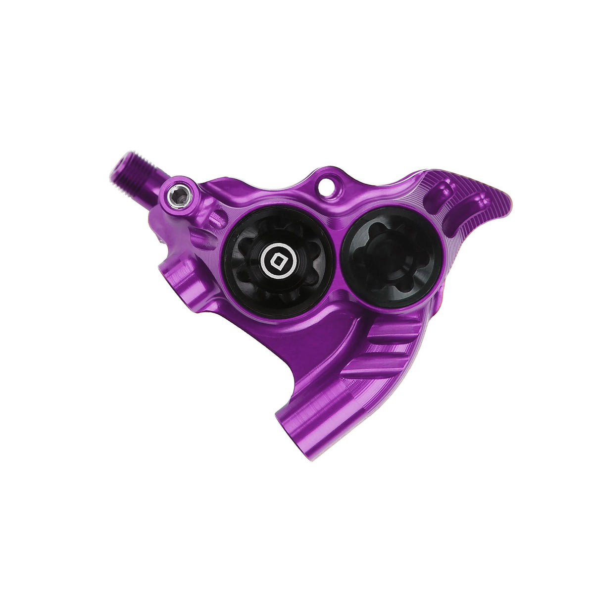 Hope RX4+ Flat Mount caliper in Purple