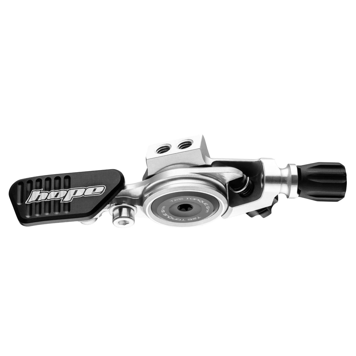 Hope Dropper Lever in Silver/Black