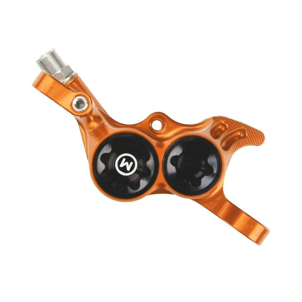 Hope RX4+ Post Mount caliper in Orange