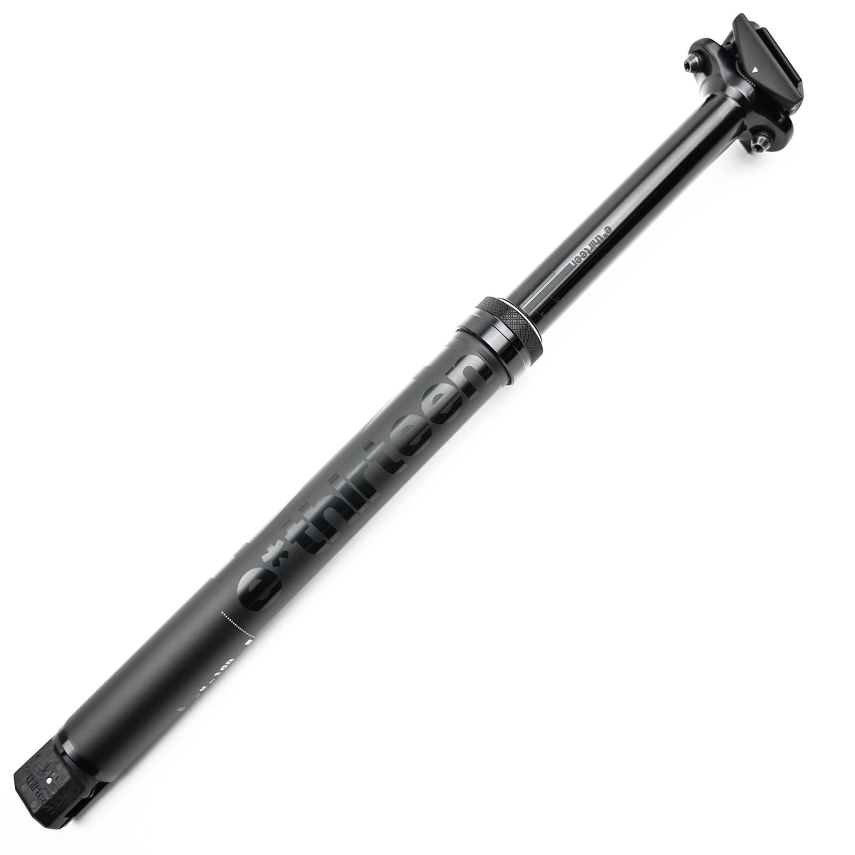 e*thirteen Vario Infinite dropper post fitted to a bike
