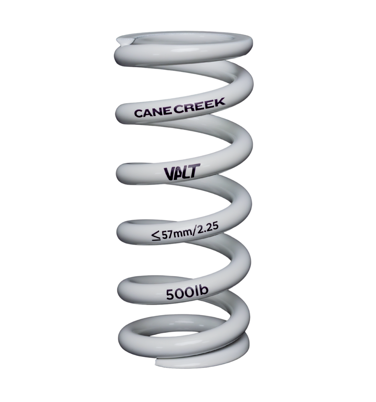 Cane Creek VALT Lightweight Coil Springs in Linear - White, 57mm, 300 lb