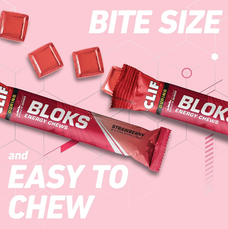 CLIF BLOKS Energy Chews - Strawberry