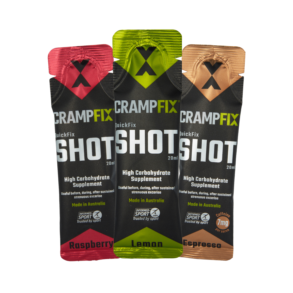 FIXX Crampfix - Raspberry 20ml Shot