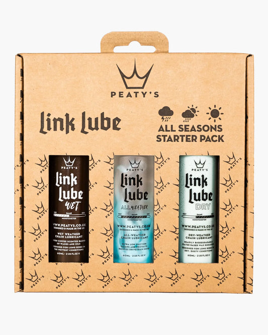 Peaty's Link Lube All Seasons - Starter Pack
