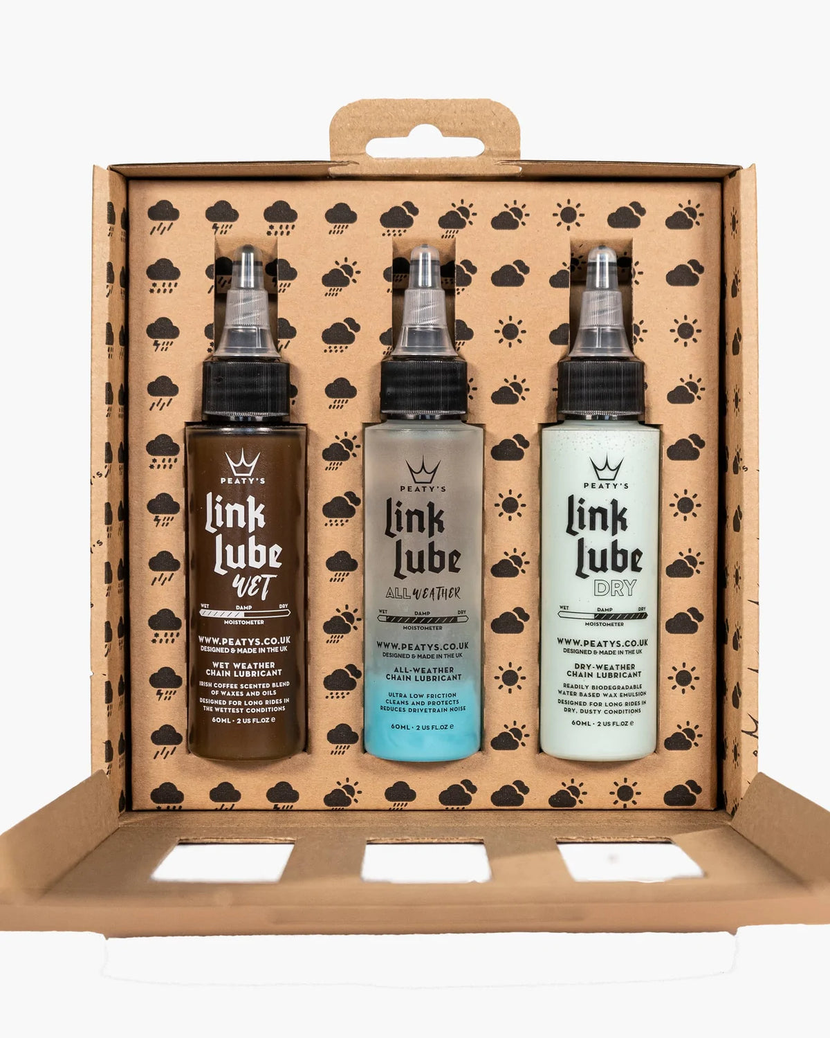 Peaty's Link Lube All Seasons - Starter Pack