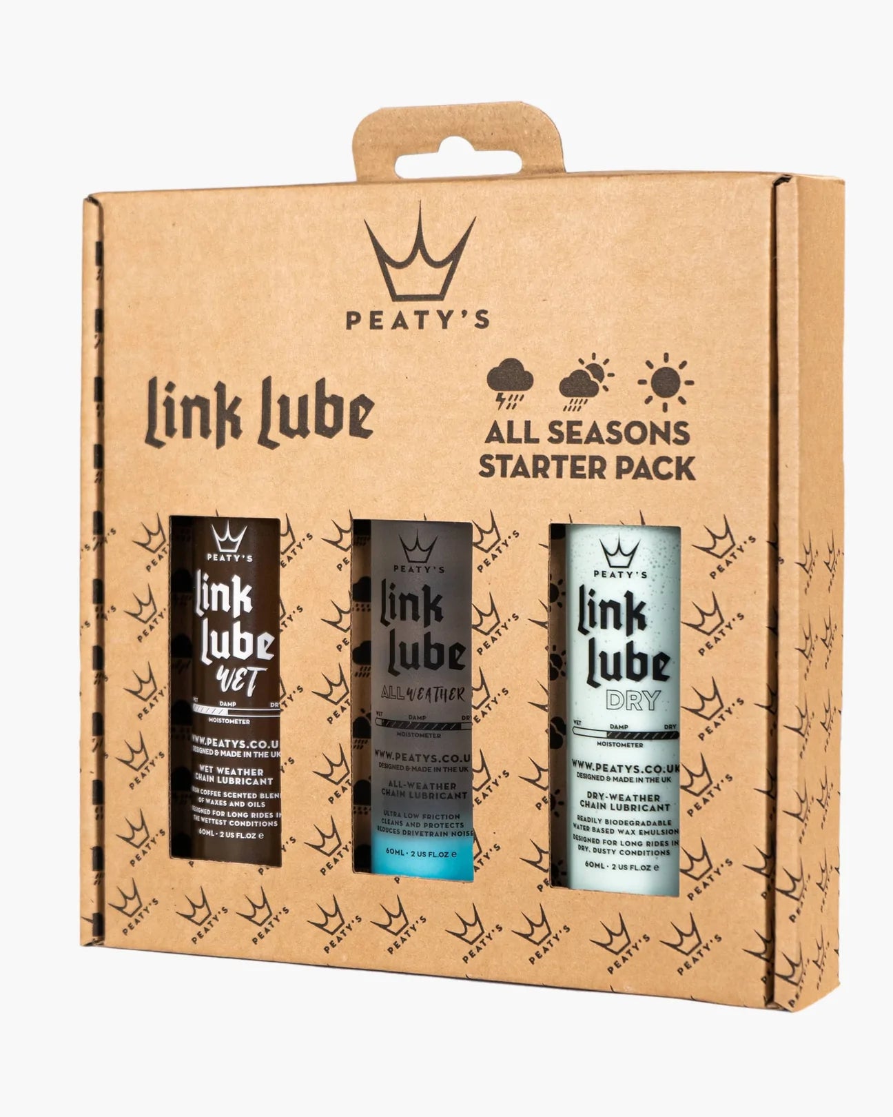 Peaty's Link Lube All Seasons - Starter Pack