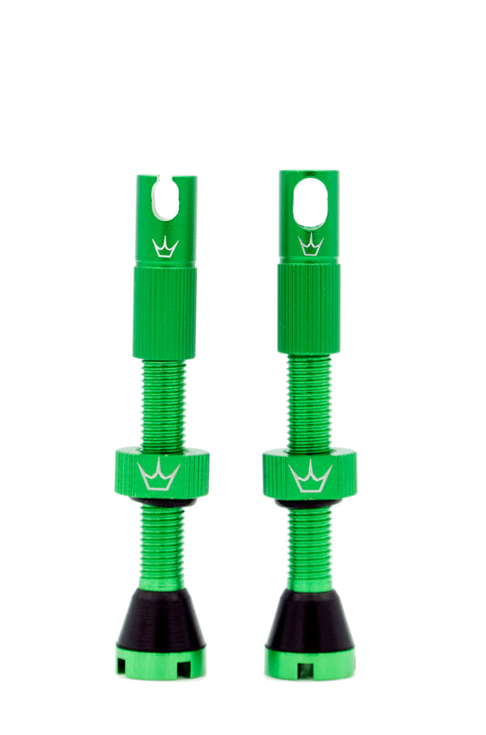 Peaty's Chris King Tubeless valves MK2 Emerald - 42mm