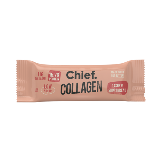 Chief. Collagen Protein Bars - Cashew Shortbread