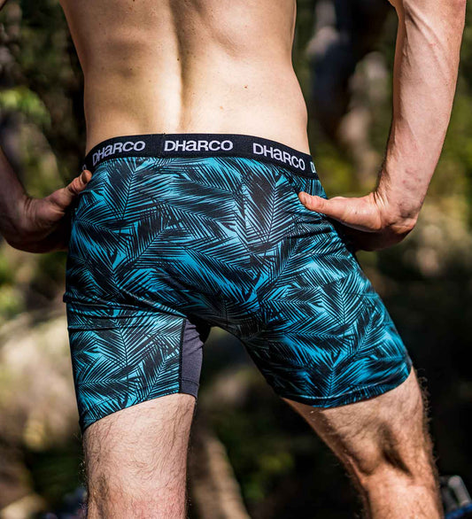 DHARCO Mens 6" Boxer Brief - Ice Palm