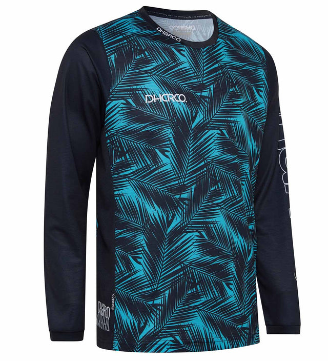DHaRCO Mens Long Sleeve Gravity Jersey - Ice Palm