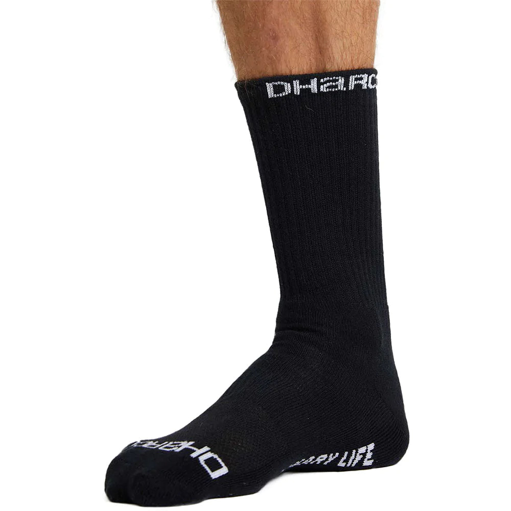 Dharco Crew Socks - Black