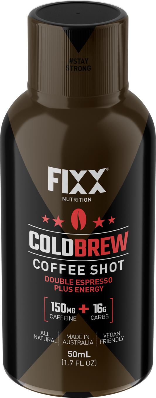 FIXX Cold Brew Coffee Shot- Energy Espresso 50ml Bottle