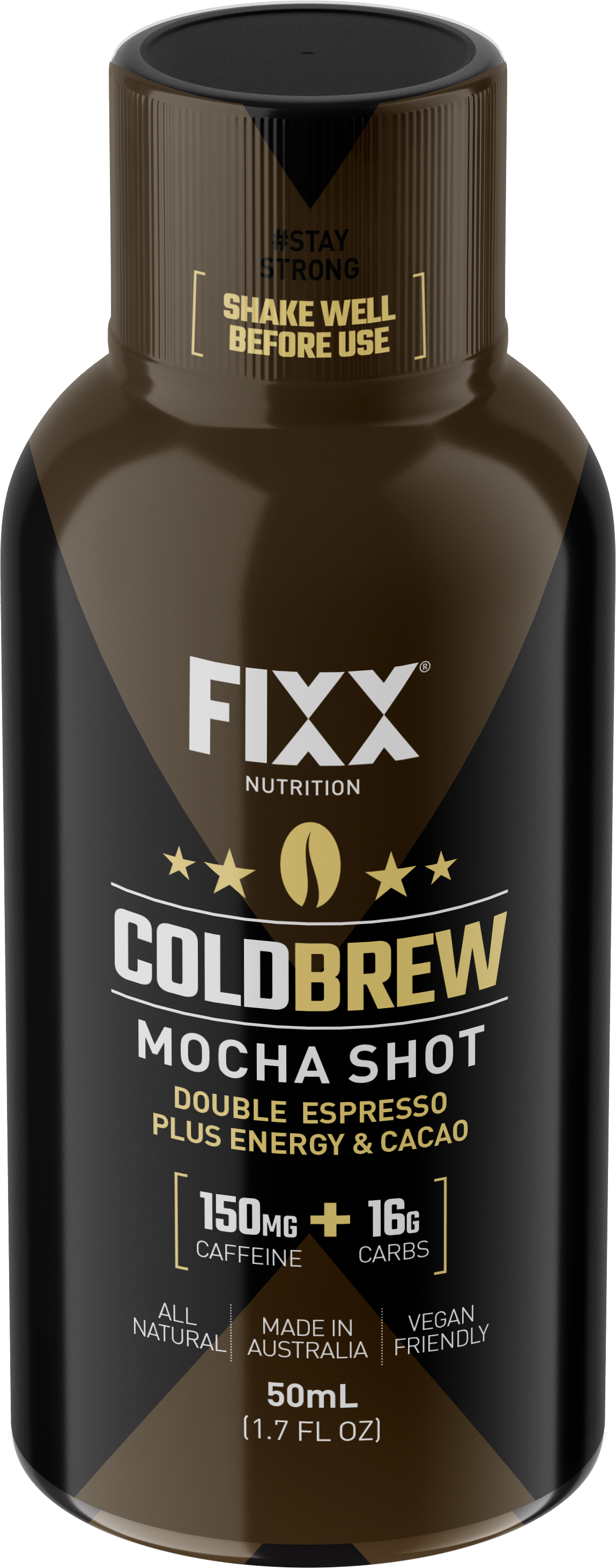 FIXX Cold Brew Coffee Shot- Mocha 50ml Bottle