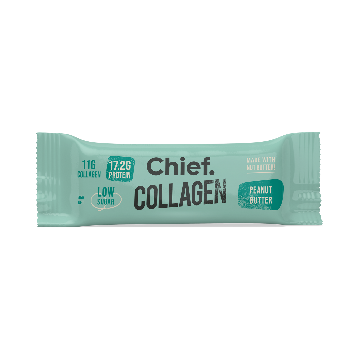 Chief. Collagen Protein Bars - Peanut Butter