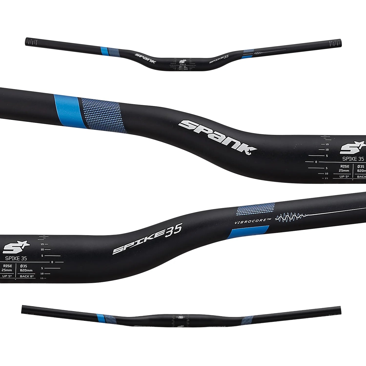 Spank spike 35 vibrocore handlebar top