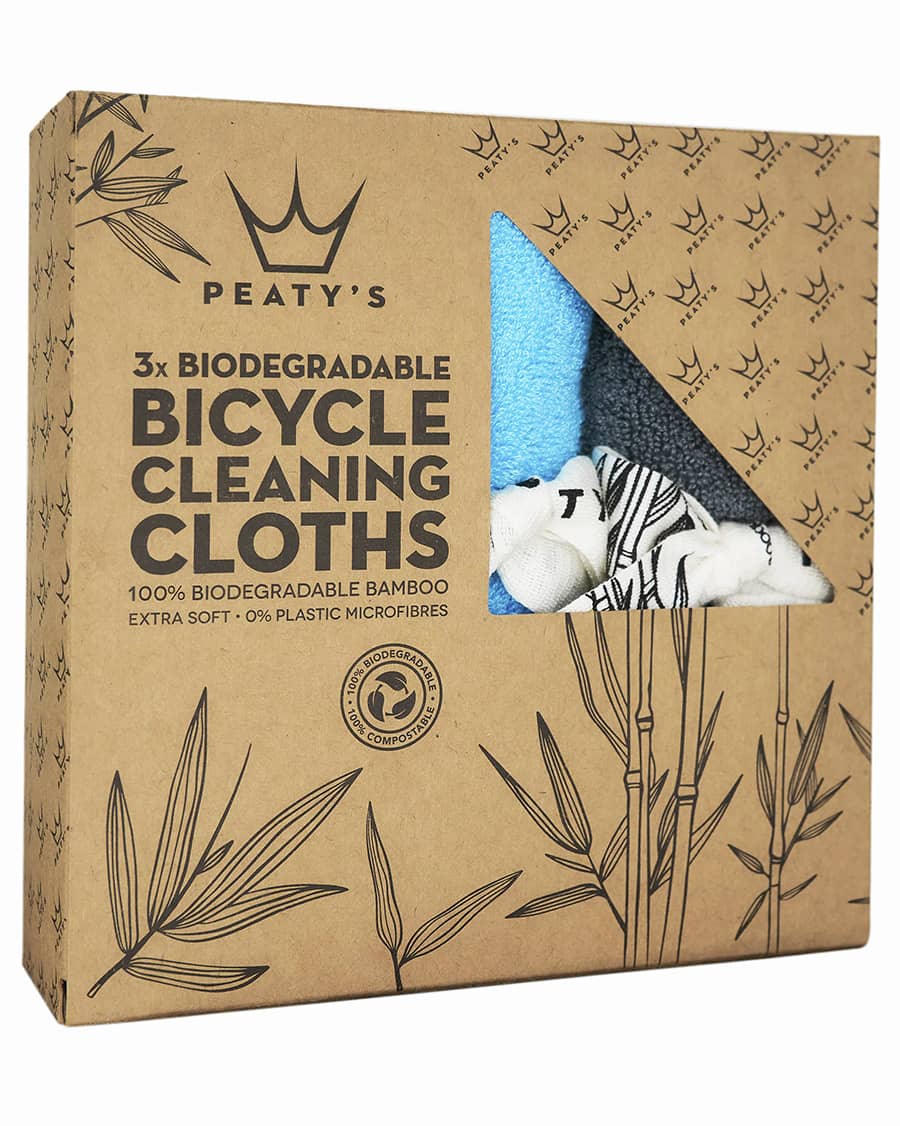 Peaty's Bamboo Bicycle Cleaning Cloths